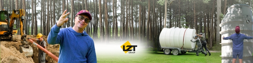 Rokas Baciuška šeimos sodyboje – „Vandenvala“ montuoja nuotekų valymo įrenginį