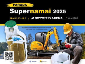 Nuotekų valymo įrenginiai ir talpos – UAB Vandenvala pristatymas parodoje Supernamai 2025 Klaipėdoje